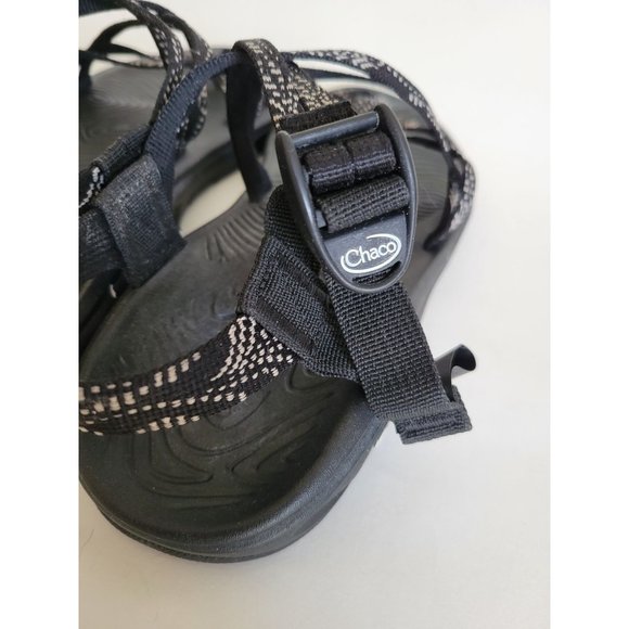 Chaco Womens Z/Volv X black hiking Sport Outdoor Waterproof sandals size 11 - Picture 5 of 6